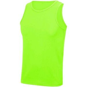 AWDis Cool Mens Tank Top / Electric Green